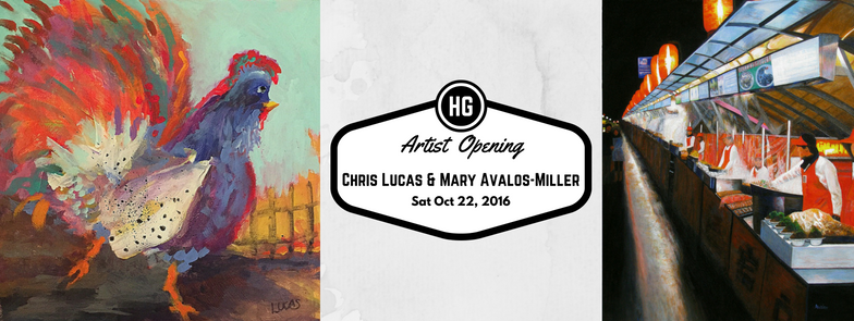 Artist Opening Reception "Up Close & Far Away" Featuring Chris Lucas and Mary Avalos-Miller