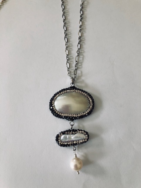 Pearl and Stainless Necklace