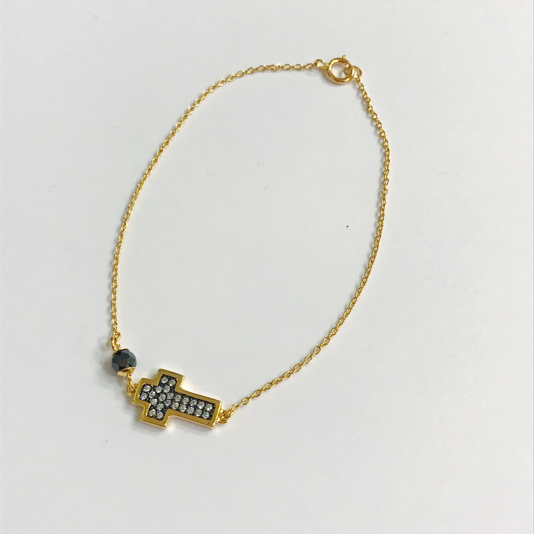 Spinelli Cross Bracelet