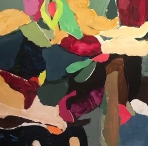Higgins_Viewing Flowers Left Diptych_Mixed Media_18x18_$500.jpg