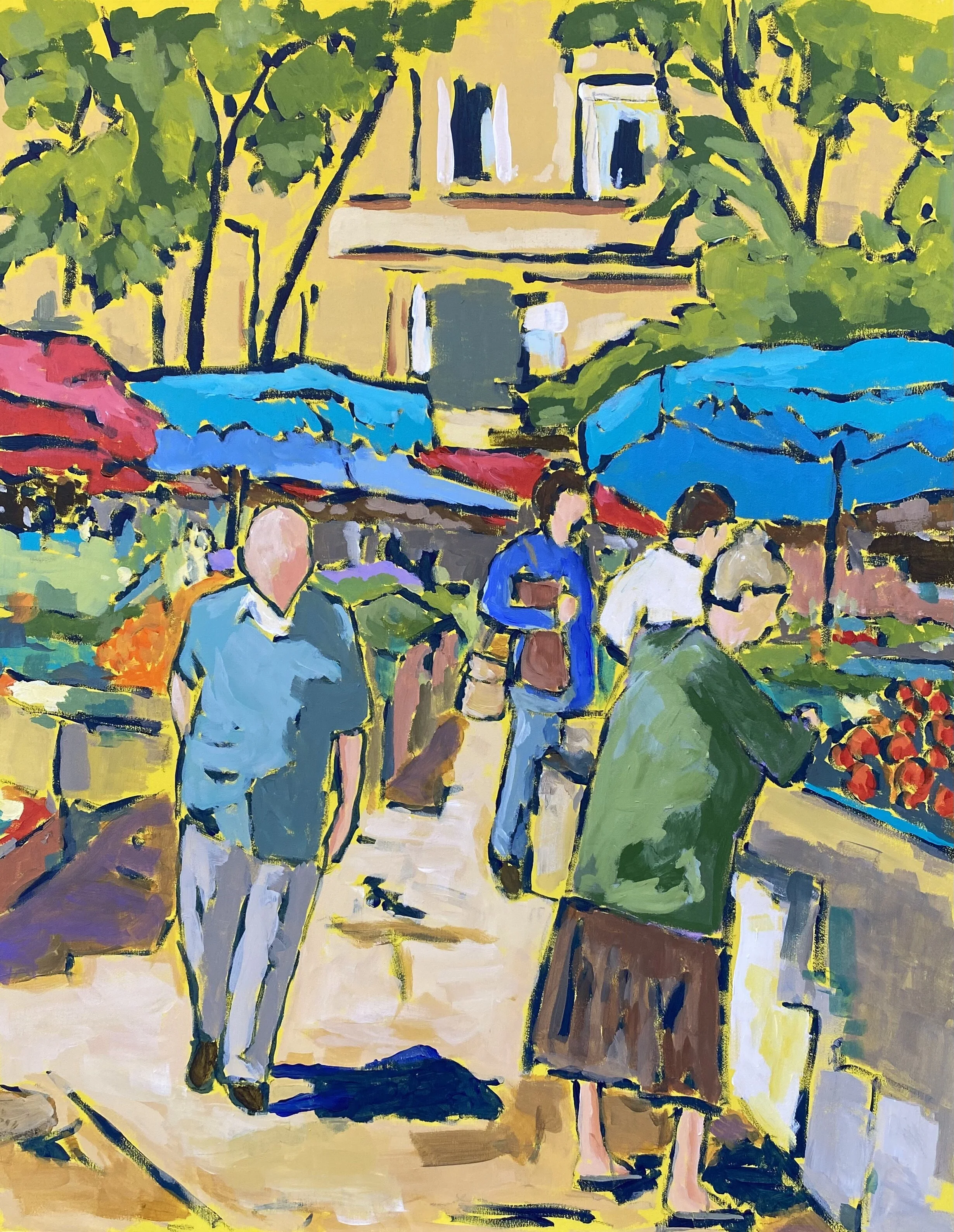 Incandescent Afternoon in the Market