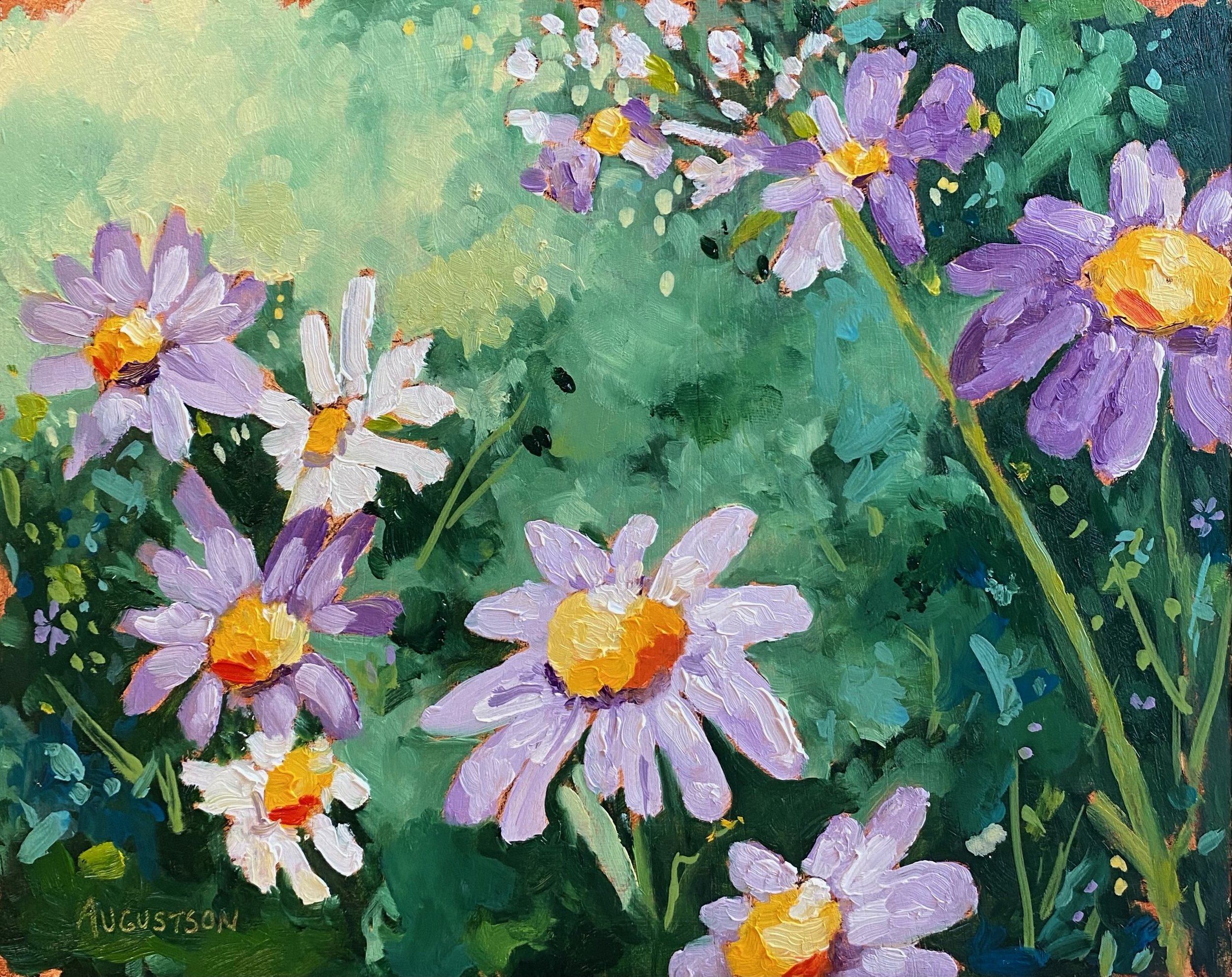 Garden Symphony in Purple