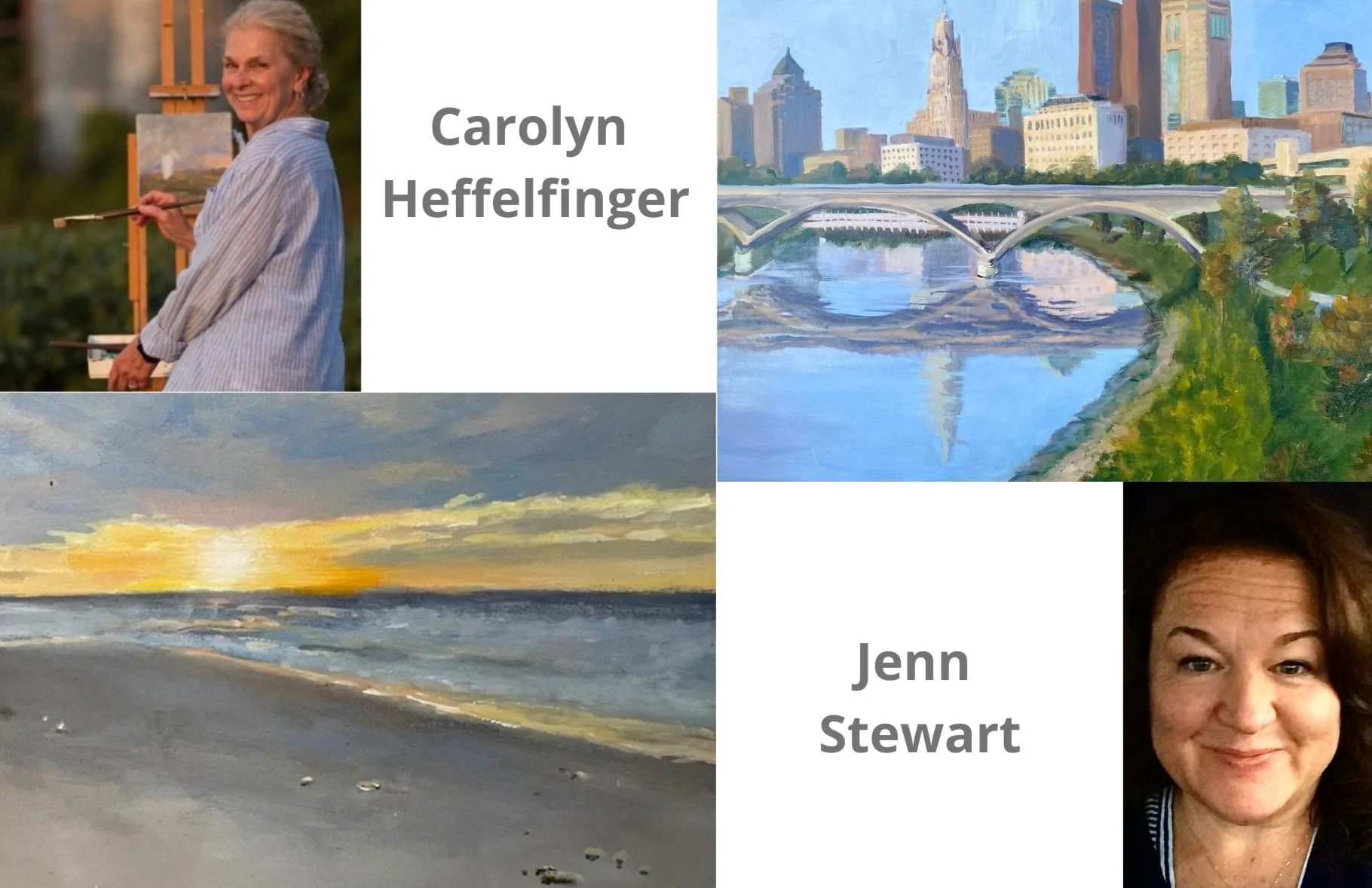 Artist Opening Reception for Carolyn Heffelfinger &amp; Jenn Stewart - A Sense of Place