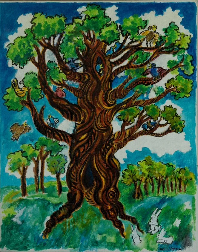 #70 the chatterbox tree canvas 16x20.jpg