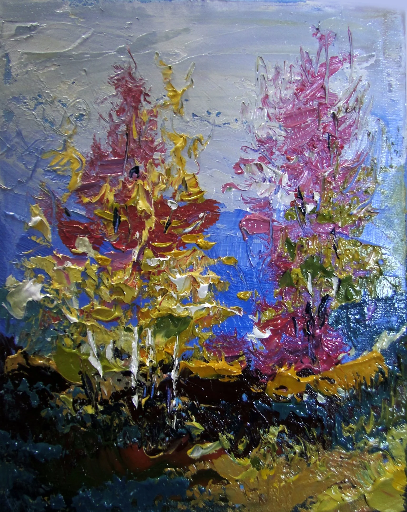 first snow   10x8 $250.JPG