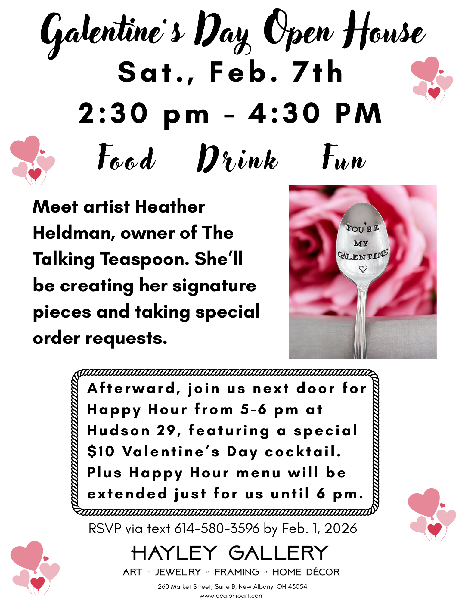 Galentine's Day Open House