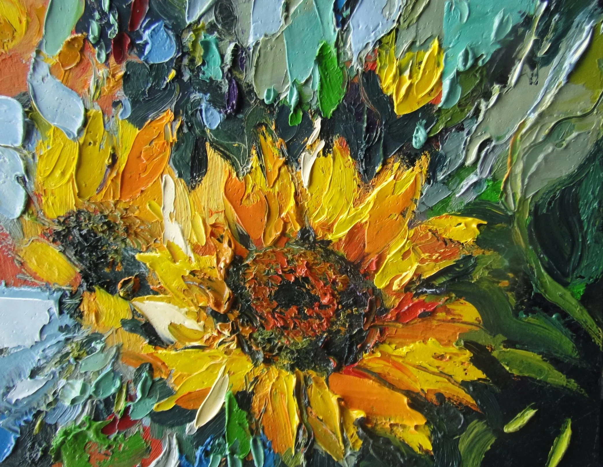 I love Sundays 8x10  wood oil.jpg