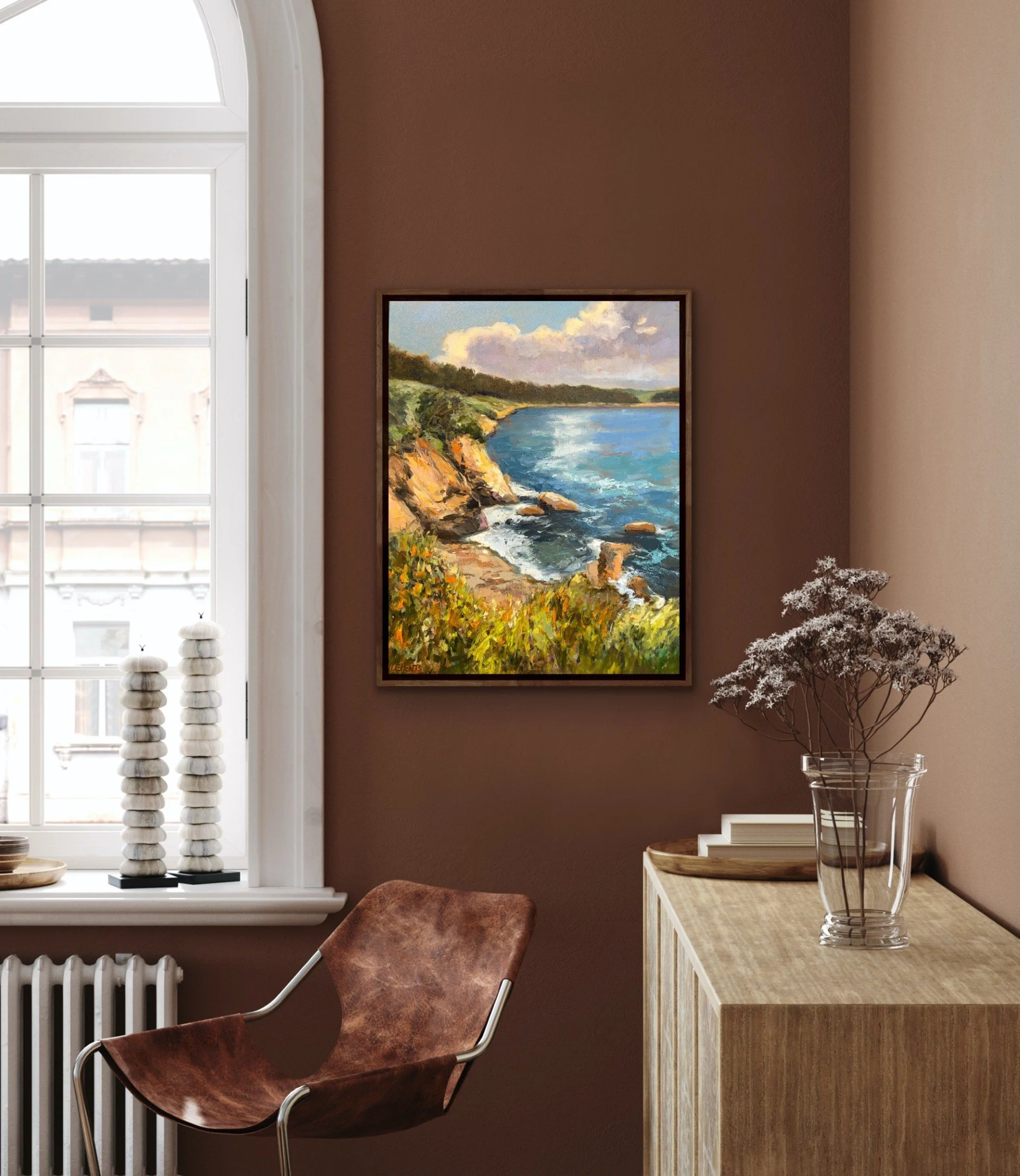 Coastal Blooms framed.jpg