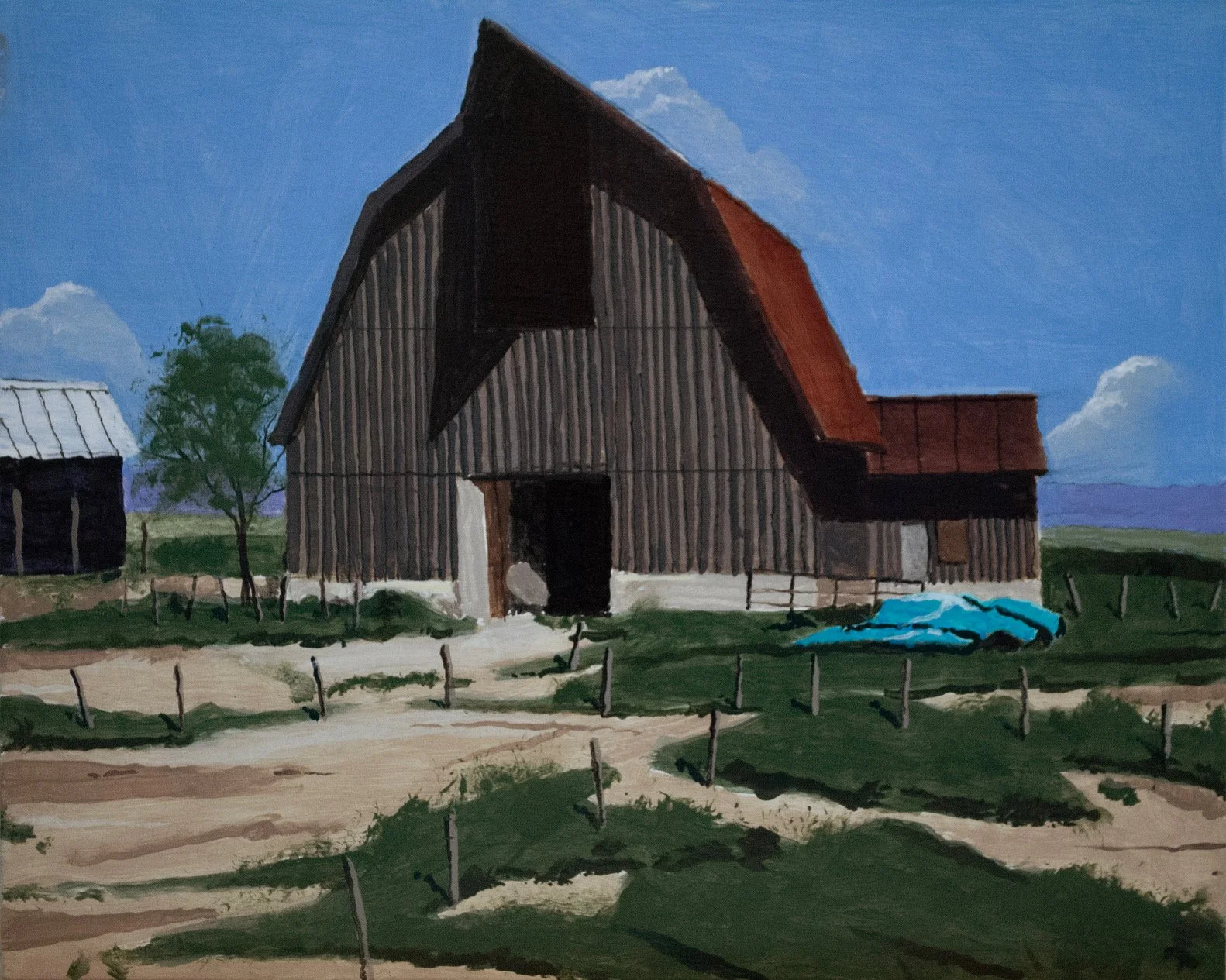 Blue Tarp