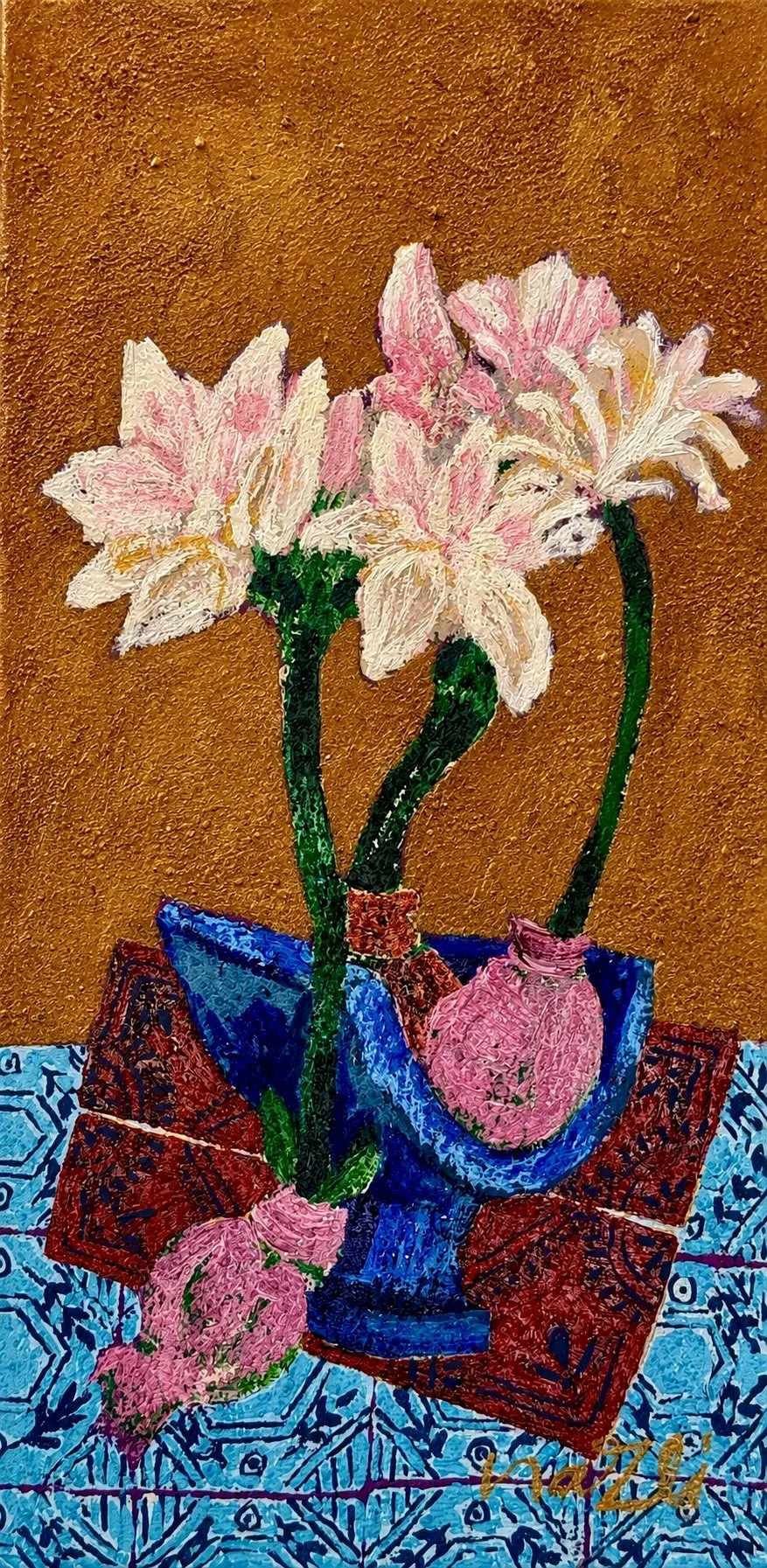 Three Amaryllis - Nazli Brush.jpg