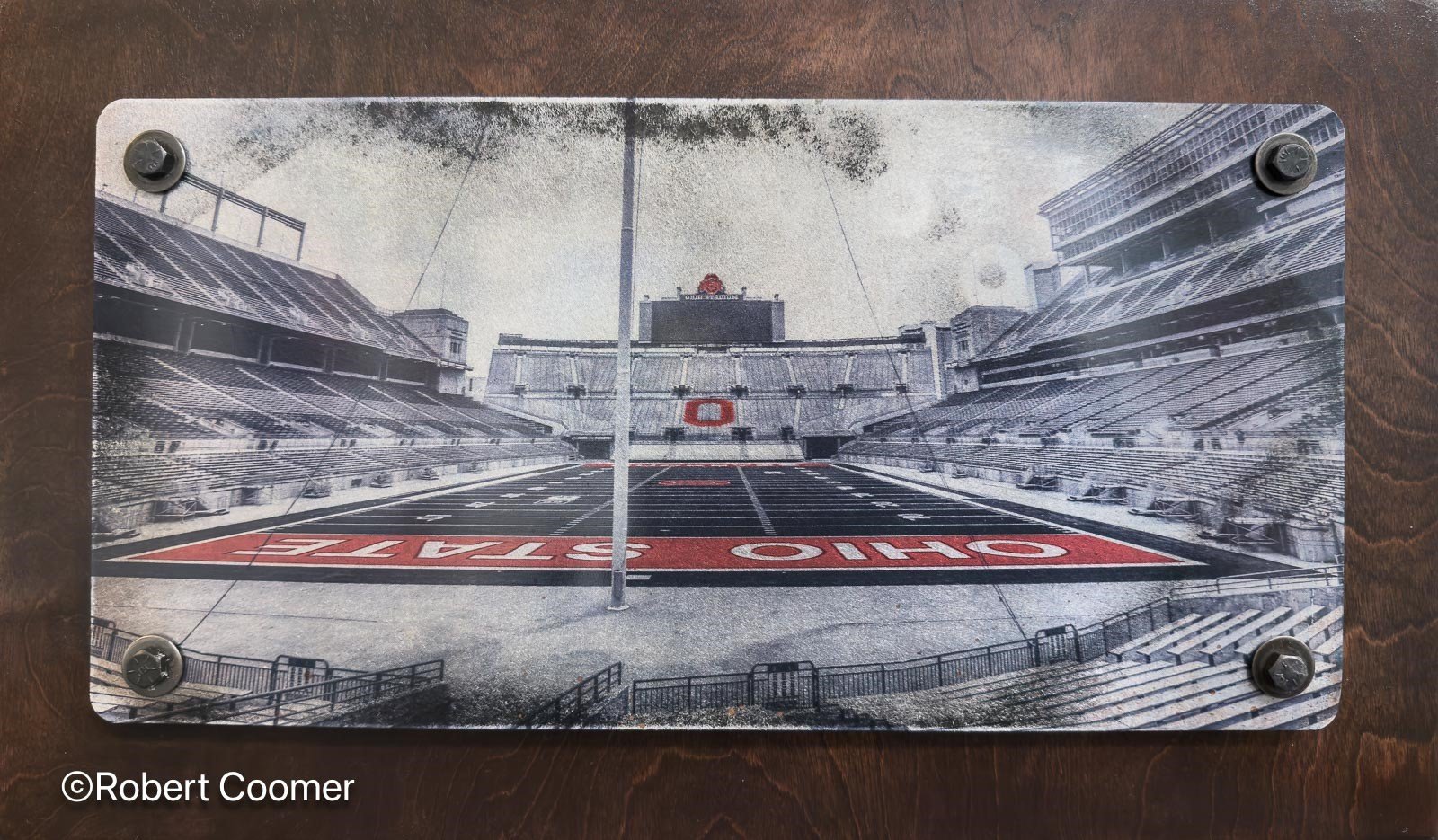 Ohio State End Zone Crimson