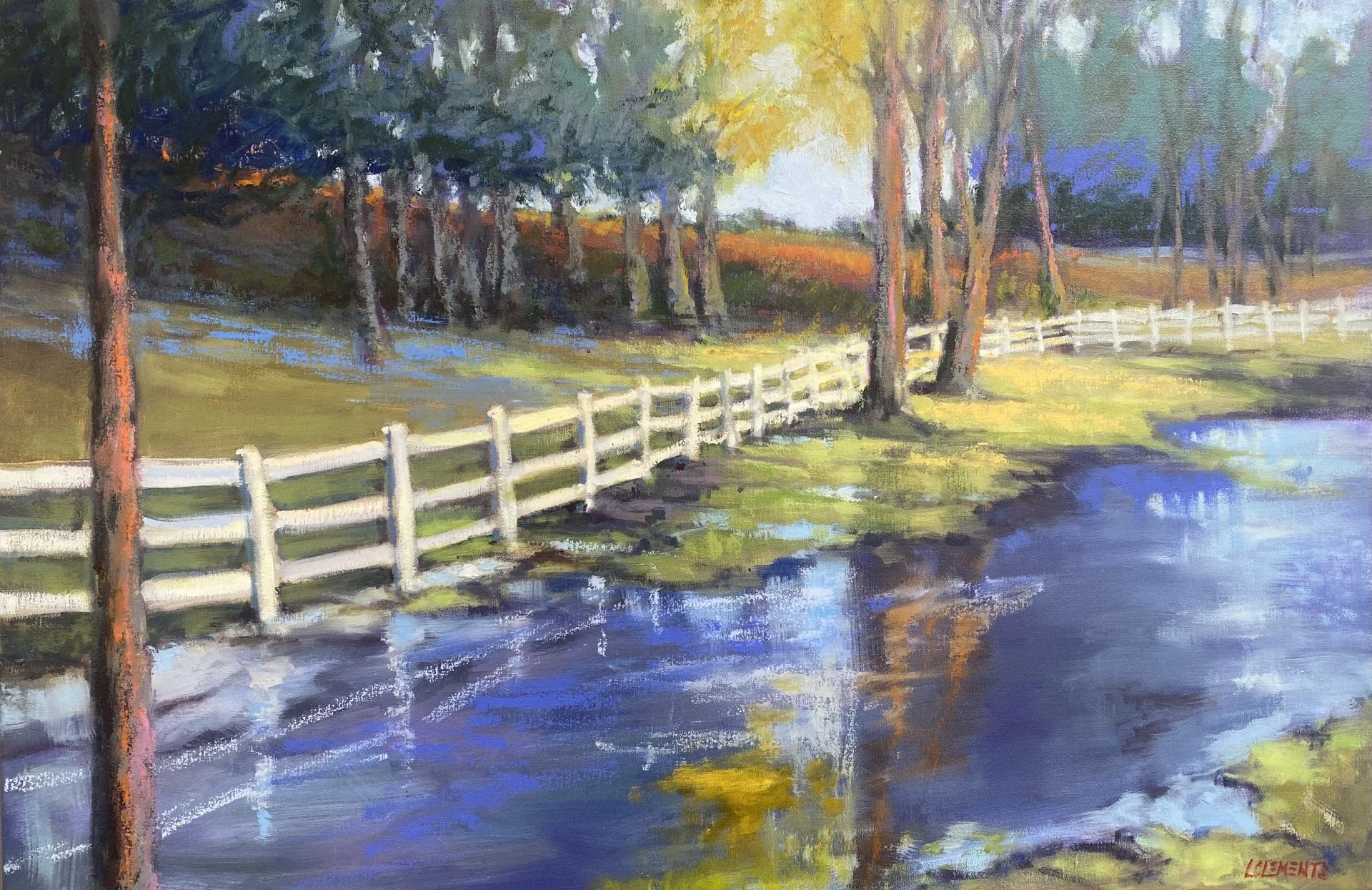 Follow the White Fence