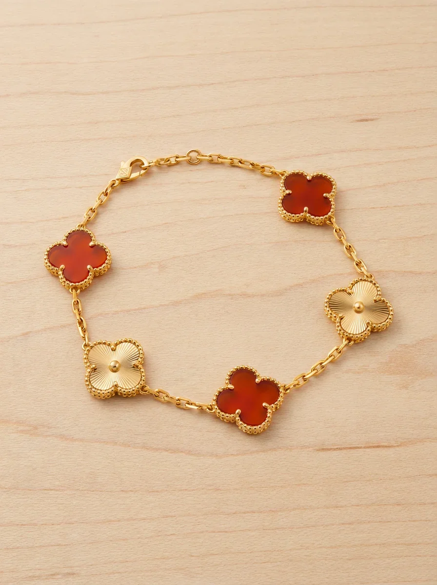 Clover Bloom Stationed Bracelets