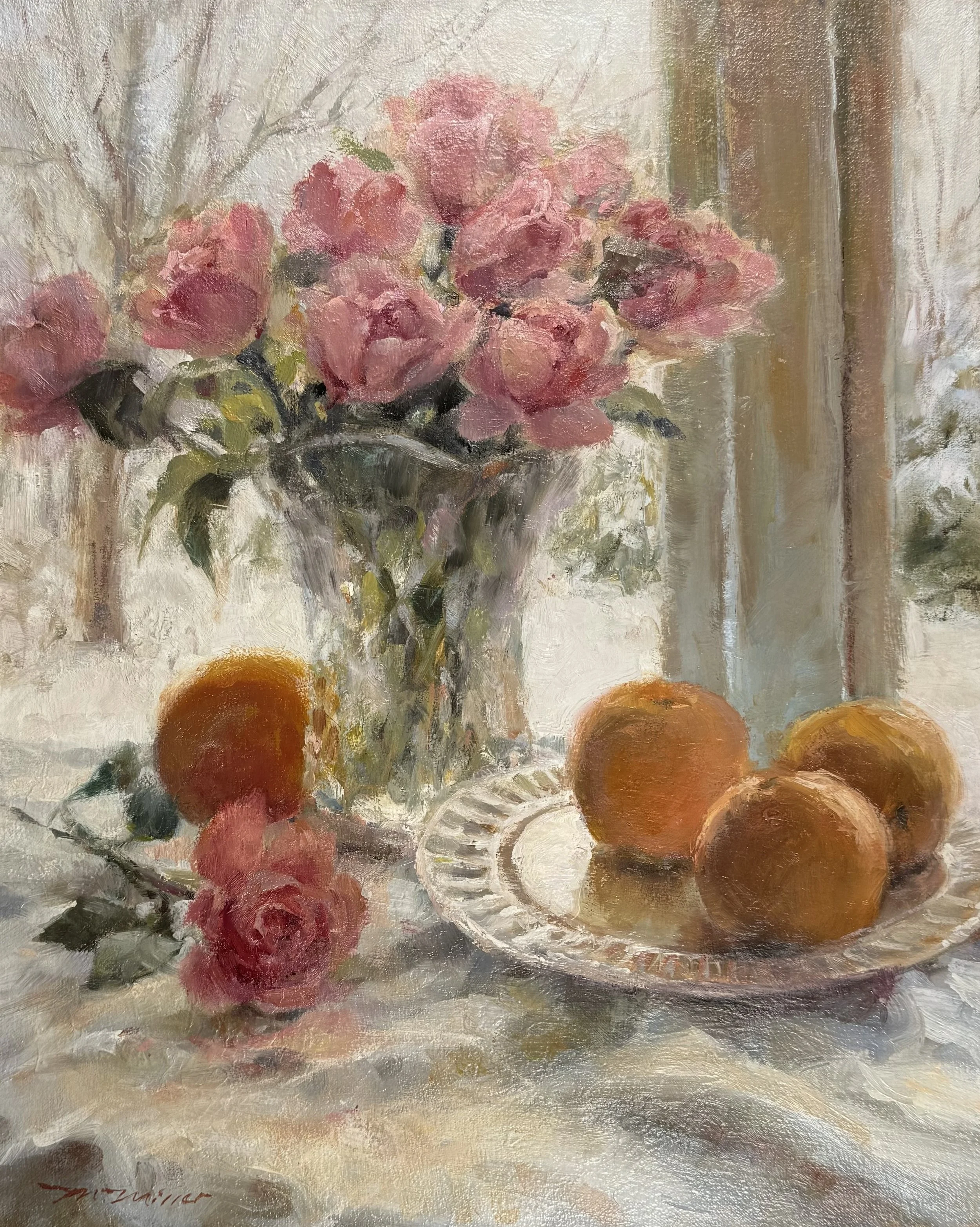 Roses and Tangerines