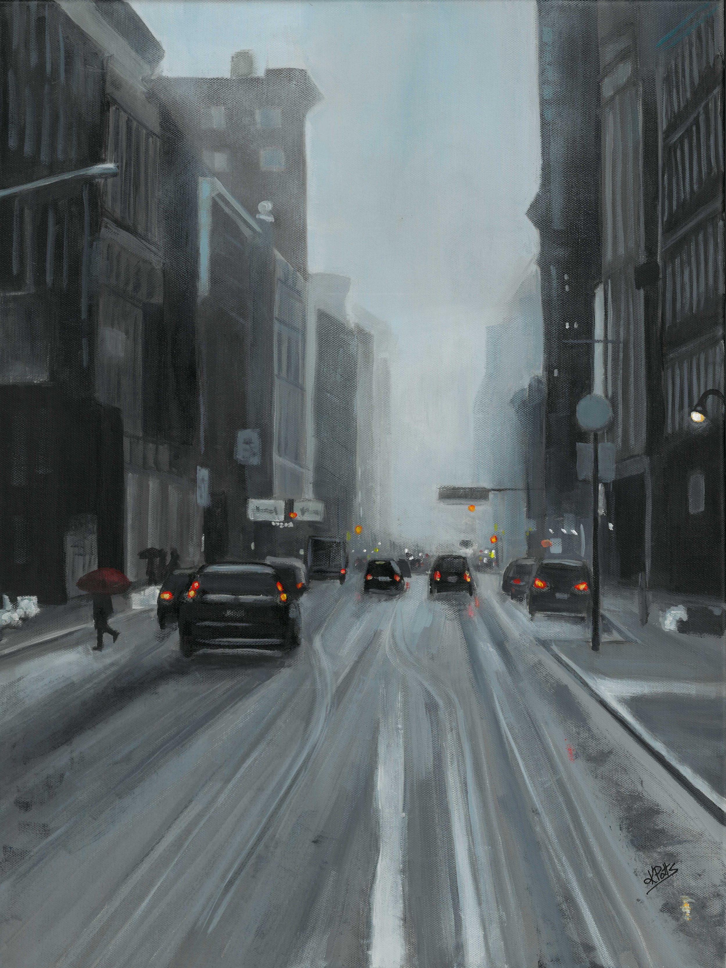 New York Street in March