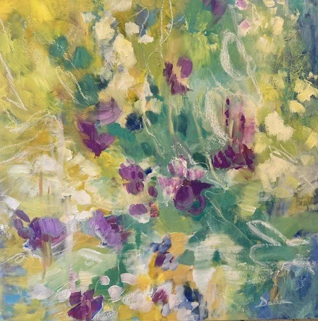 Violets in Bloom
