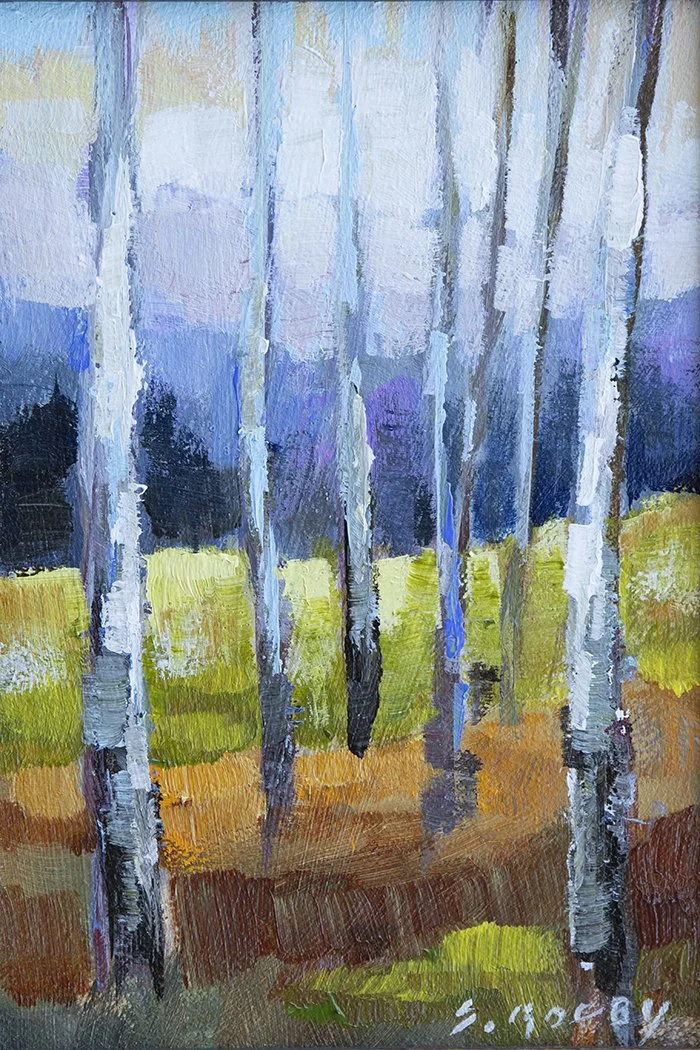 Spring Birch Study