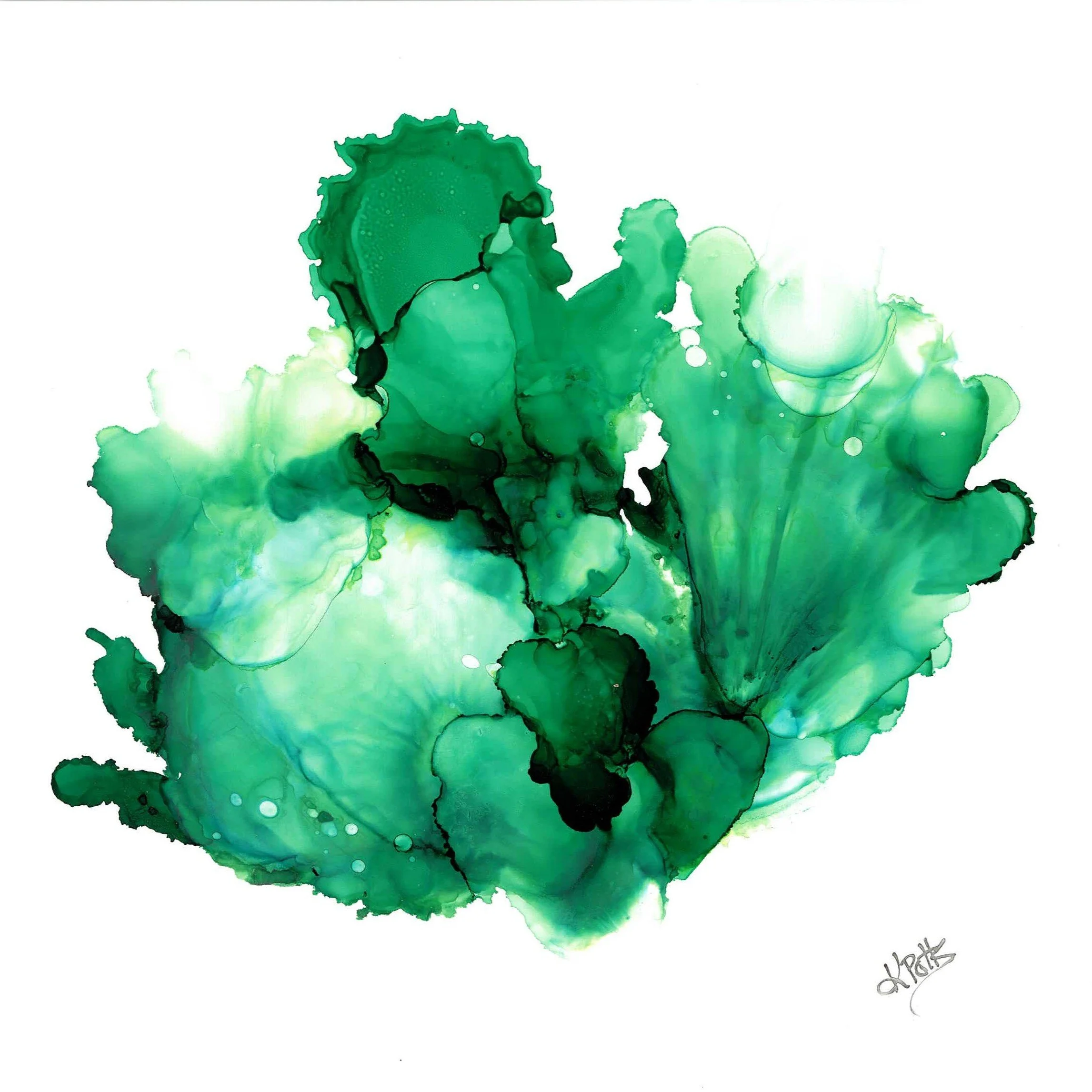 Kpotts_Verdant II_8x8_alcohol ink on panel_200.jpg