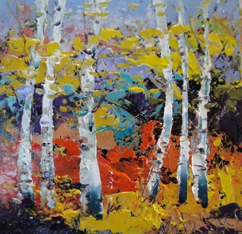 Birch in October #5