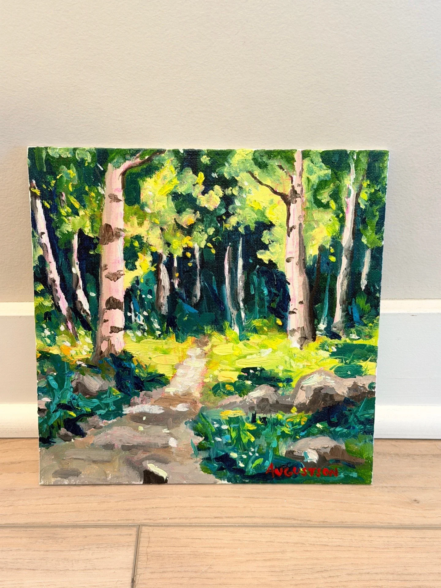 Summer Light Along the Path