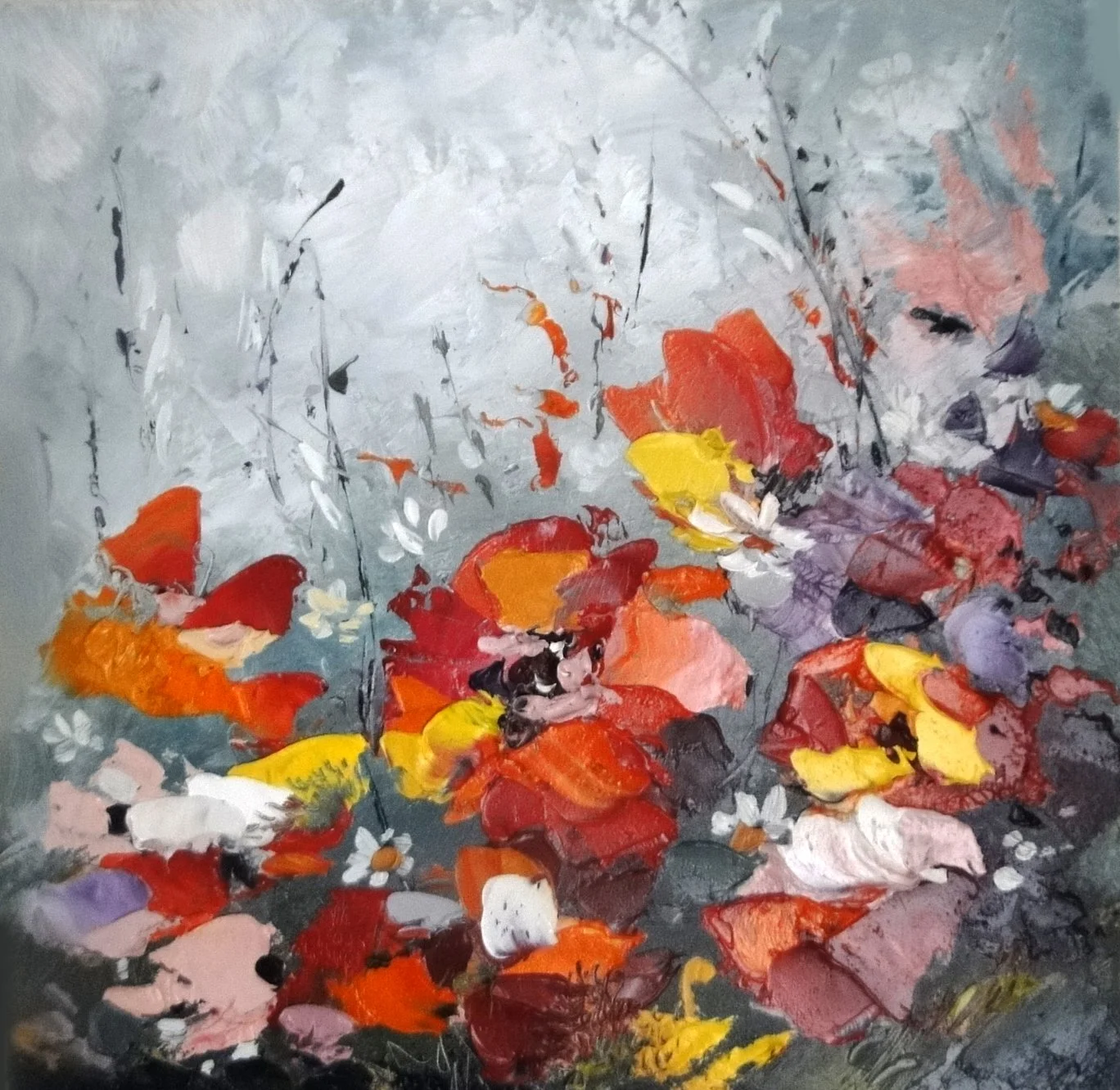 wild flowers  03 12x12 oil wood.jpg
