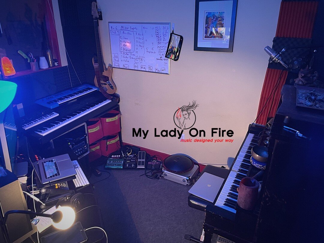 Our control room has everything you need to make a great record... From top-of-the-line software to synth and percussion, we'll bring your music to life! 🎶 💥 🎛

#MyLadyOnFire #recordingstudio #rehearsalspace #Boston #NewEngland #music #studio #rec