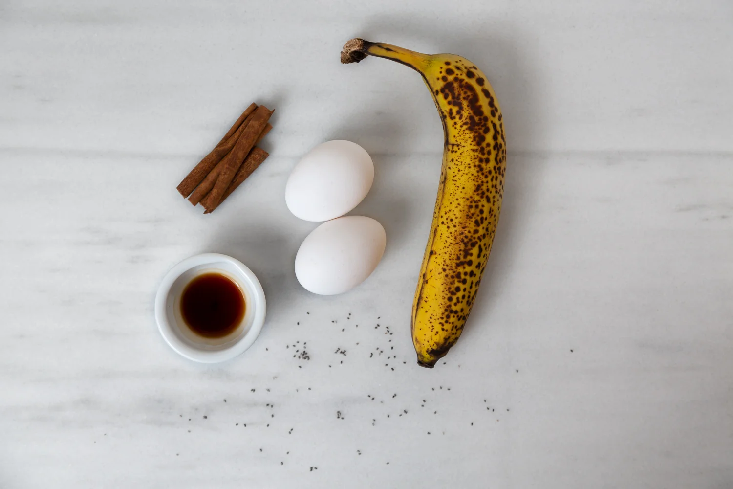 Flavor comes from ingredients like a ripe banana, cinnamon and vanilla.