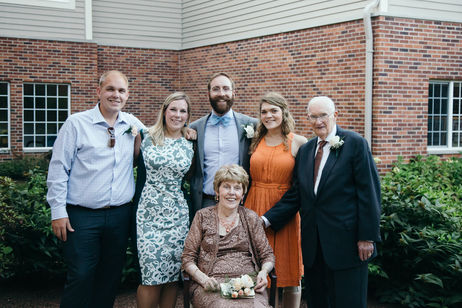 Carolyn &amp; Jim with some of their grandchildren