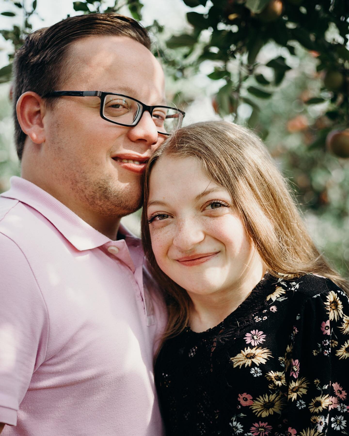 Marie &amp; Morgan at Blake&rsquo;s Cider Mill in September. 
.
I met Marie last year when she agreed to be in my portrait series Portraits of Persons with Disabilities (@p_p_w_d). She is the first person I&rsquo;ve ever met who shares my rare disabi