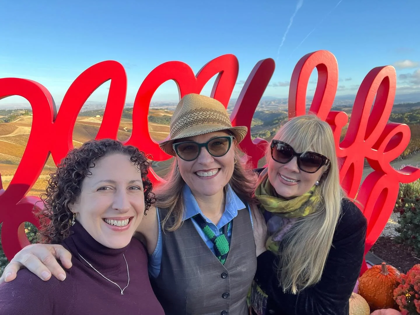 Me and my Erins, turning off the bad news for a bit.
🍷🥂🌴🍇🦙🇺🇸🗳️💙