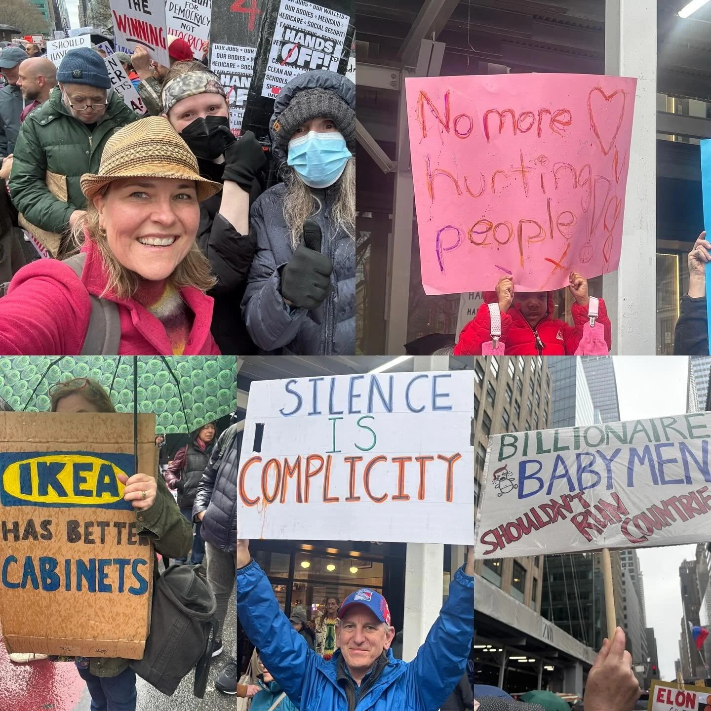 The rain didn&rsquo;t stop us!!!!! #handsoff #votethemout #silenceiscomplicity