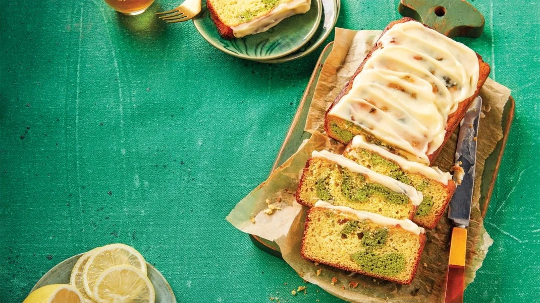 Grain-Free Matcha Lemon Bread