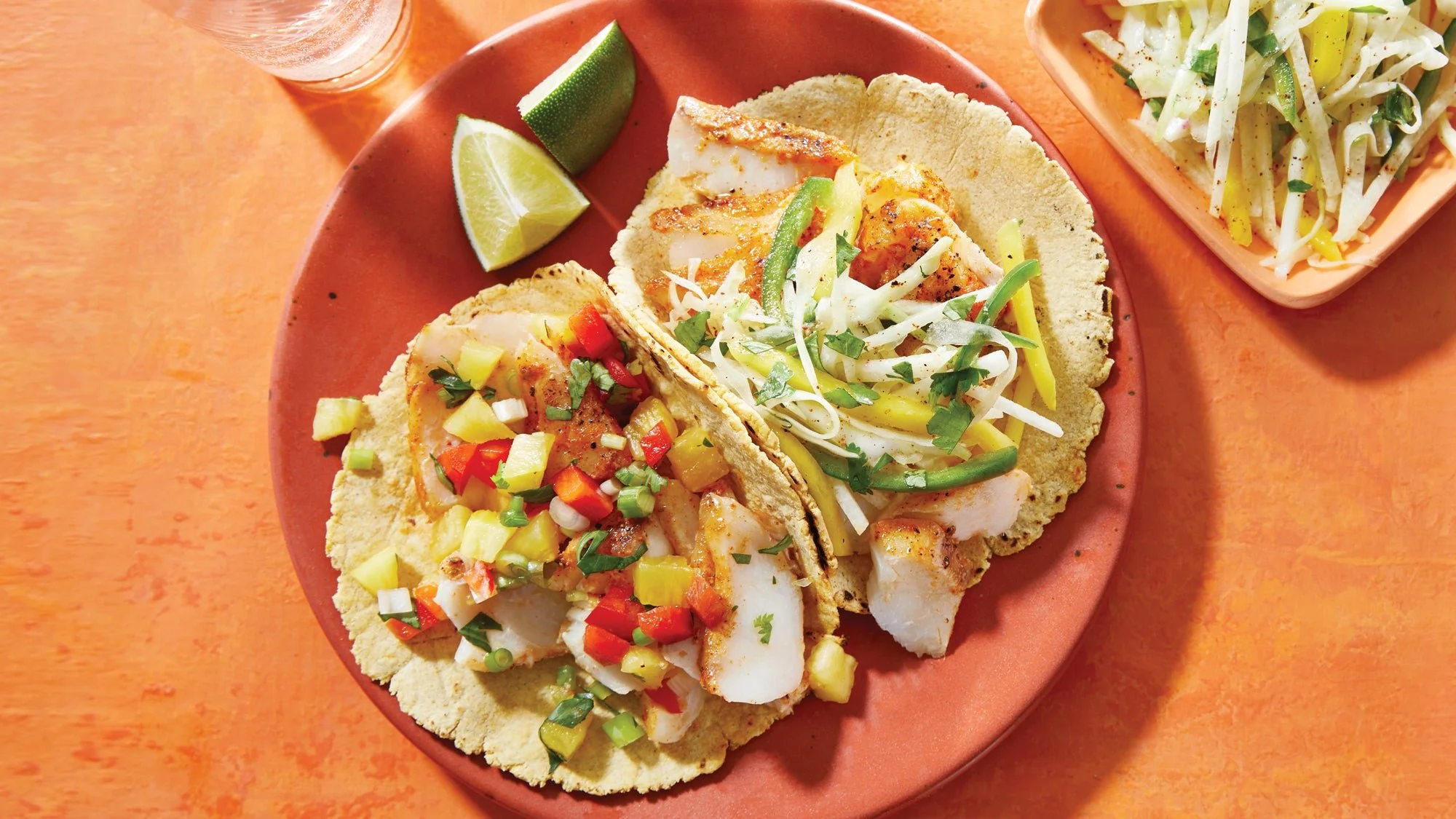 Chile-Lime Fish Tacos
