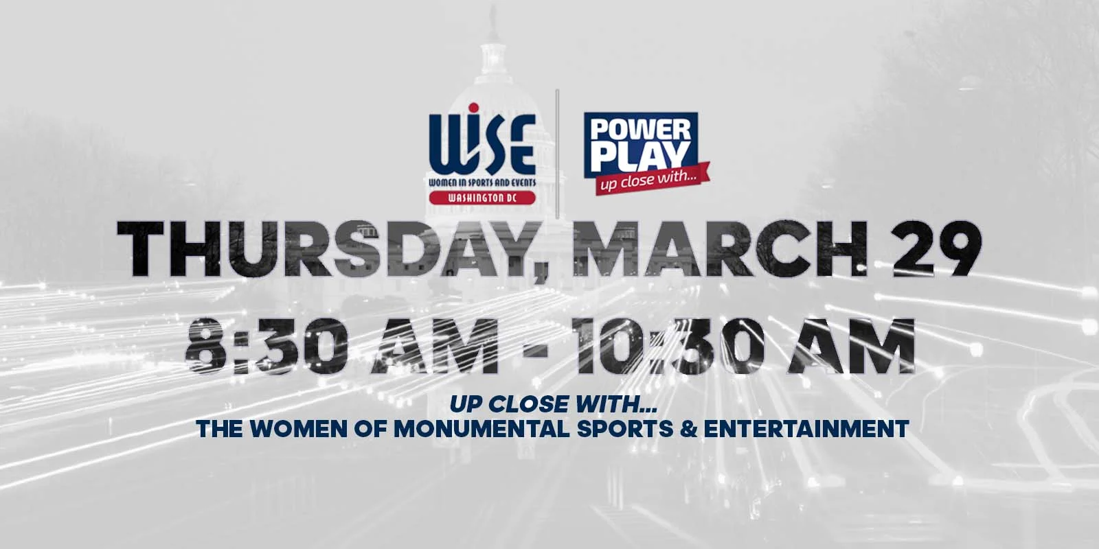 POWER PLAY|WISE DC & The Women of Monumental Sports & Entertainment