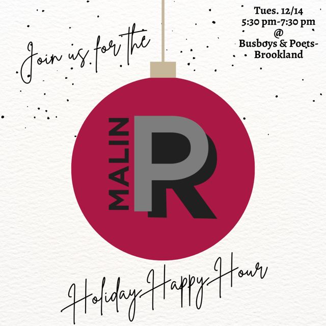 Malin PR Holiday Happy Hour