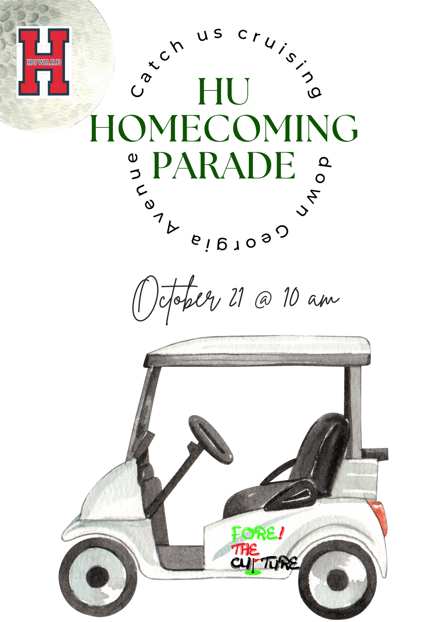 Fore! The Culture + Howard University Homecoming 2023