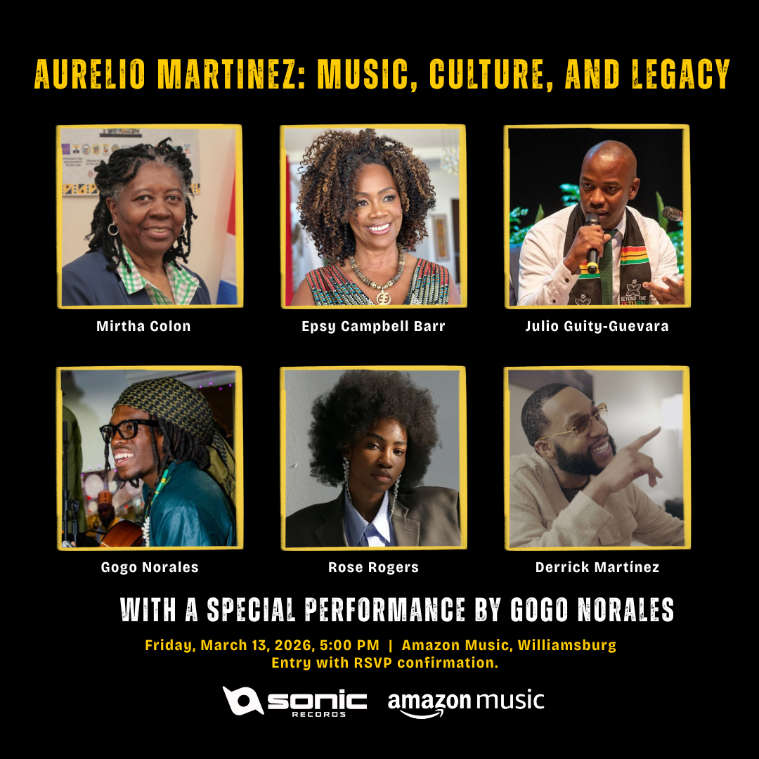 Celebrating Aurelio Martínez at Amazon Music in Williamsburg  | Brooklyn, NY