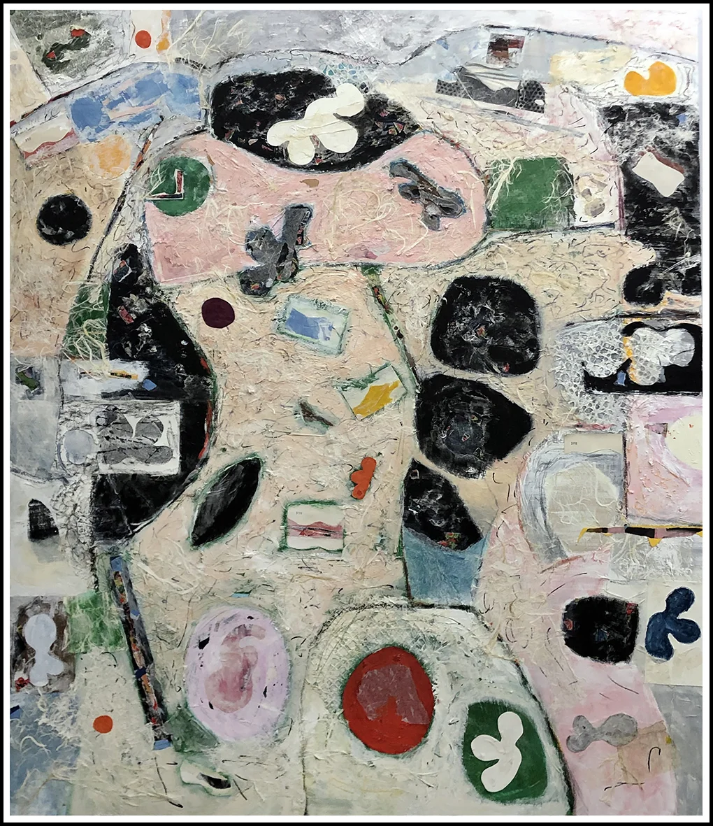 SPRING COLLECTION 60”X 72” ACRYLIC, MIXED MEDIA ON CANVAS