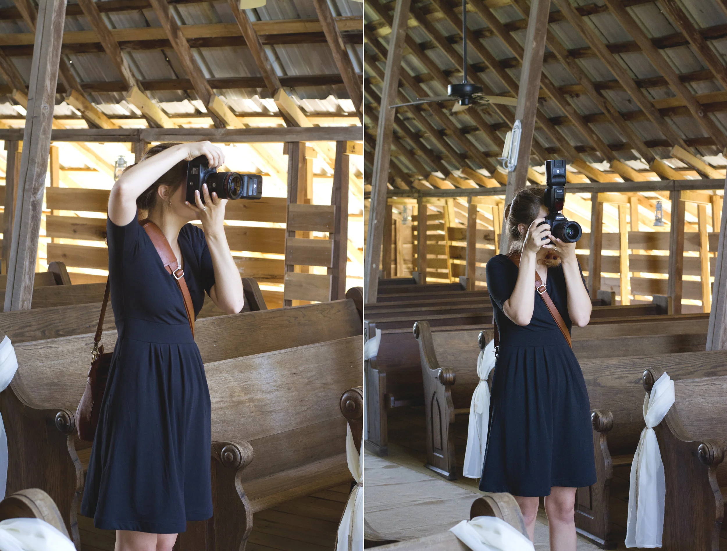 Catching a glimpse of my face on a wedding day is quite a rarity.