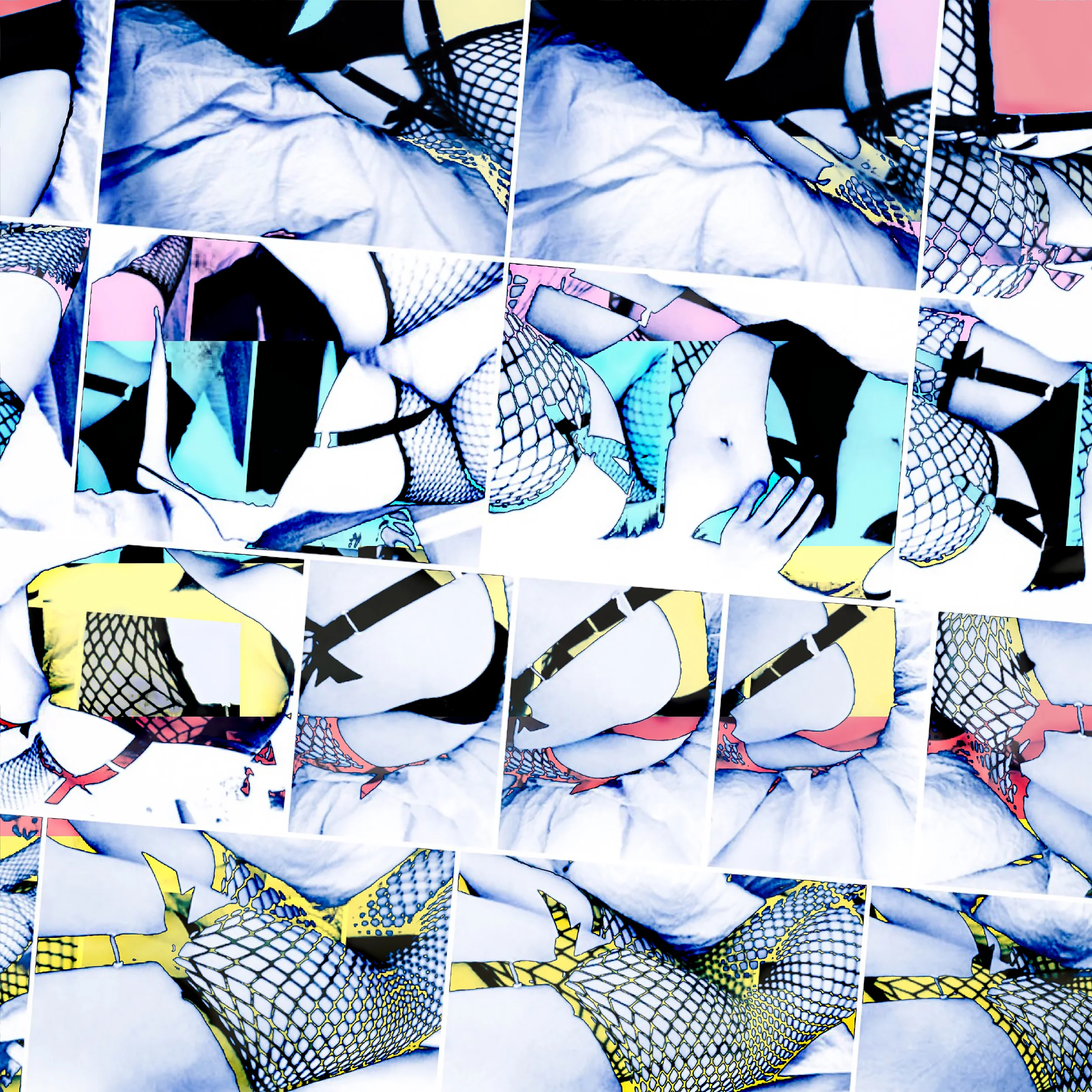 reciprocated two 2016, 24 x 24 digital media on metallic paper