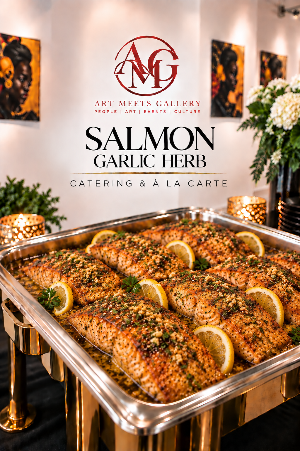 Salmon – Garlic Herb