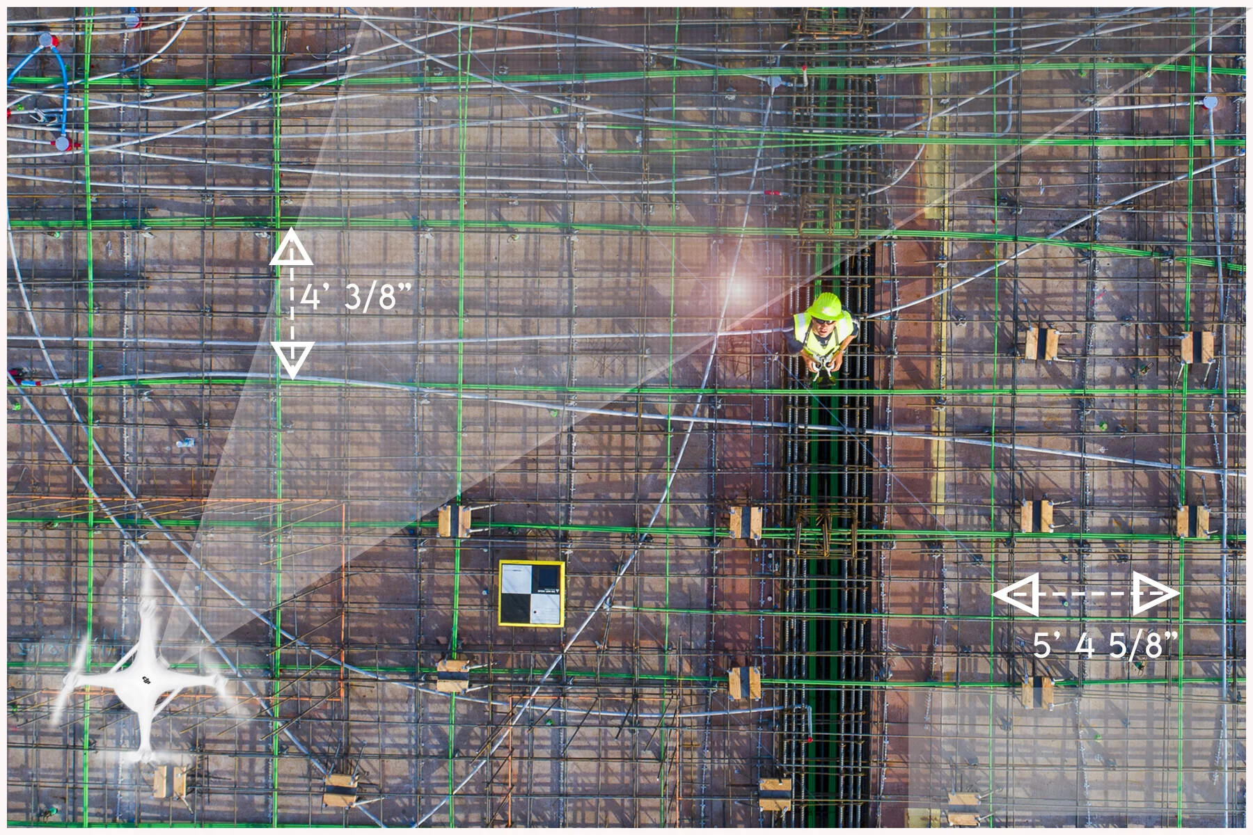 Example of drone use application
