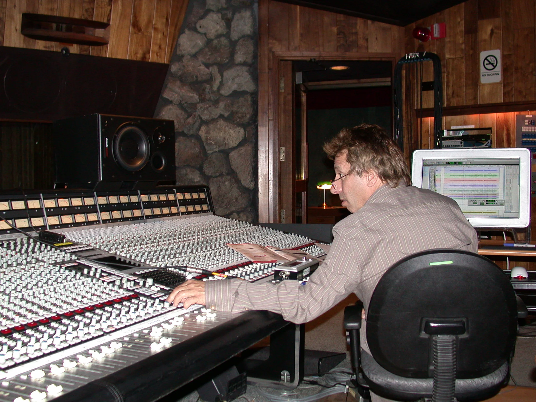 Stephen Hart at Fantasy Studios