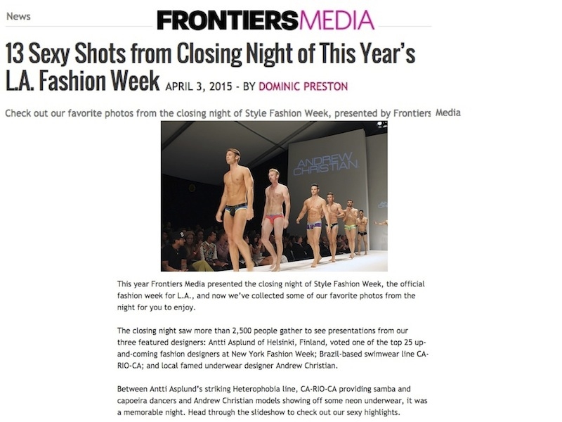 FRONTIERS
