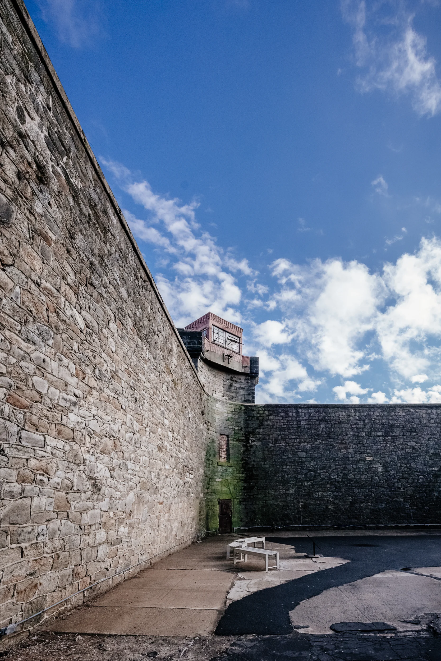 prison yards, 2015.