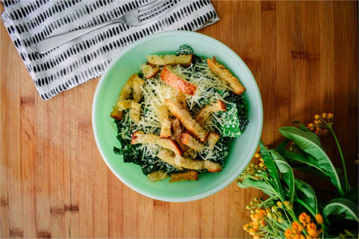 Crunchy Kale Caesar