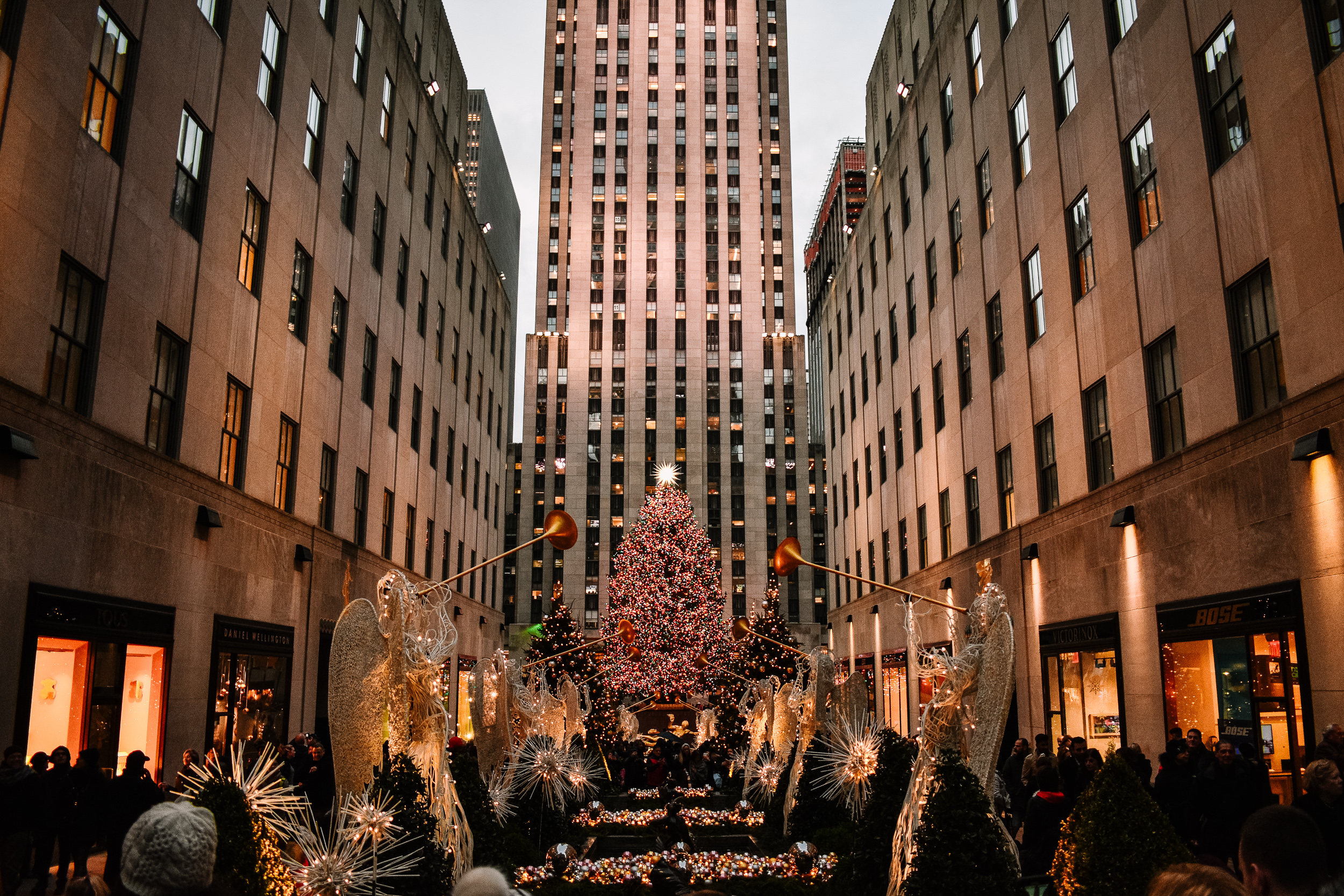 New York City at Christmas Time