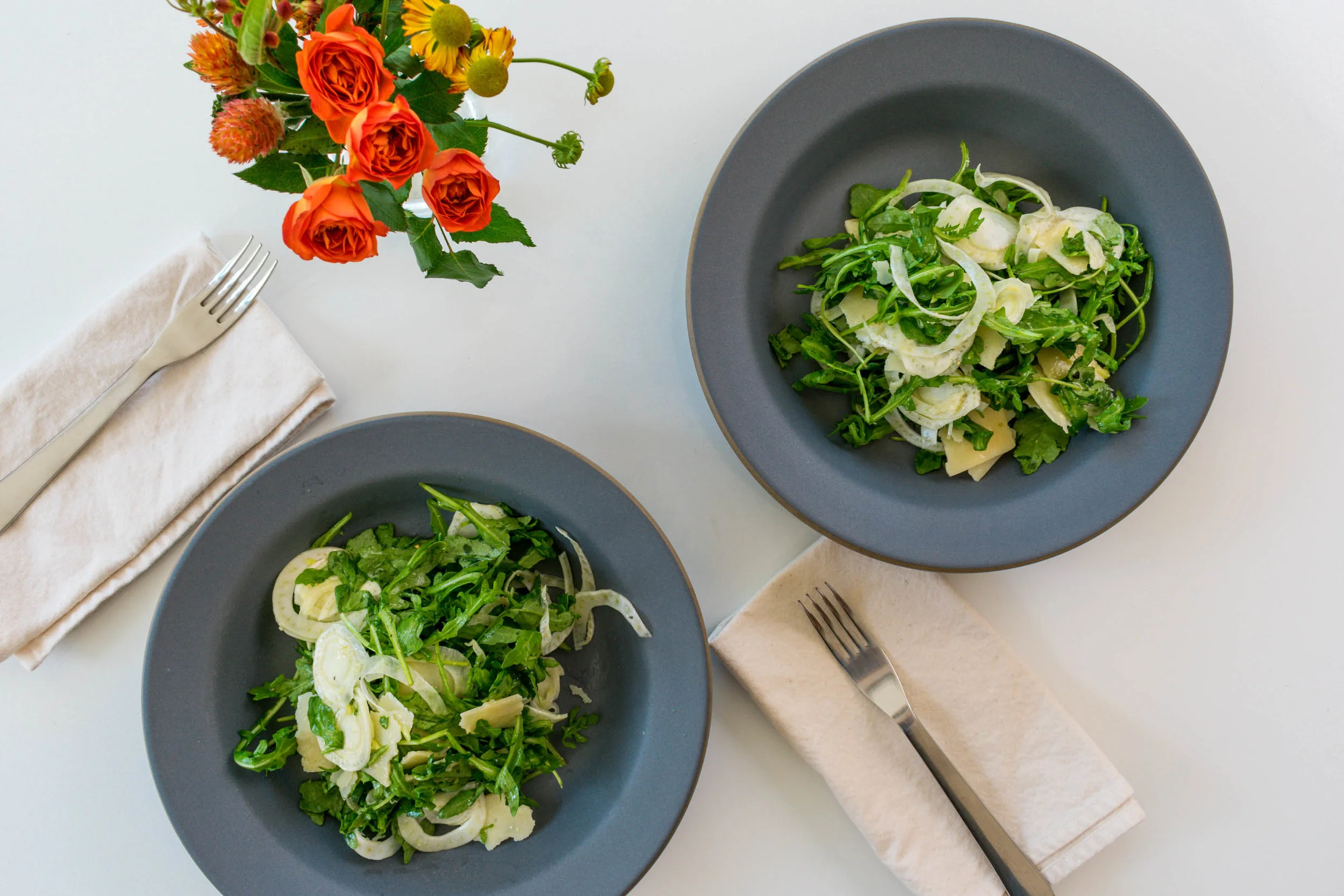 Arugula and Shaved Fennel Salad