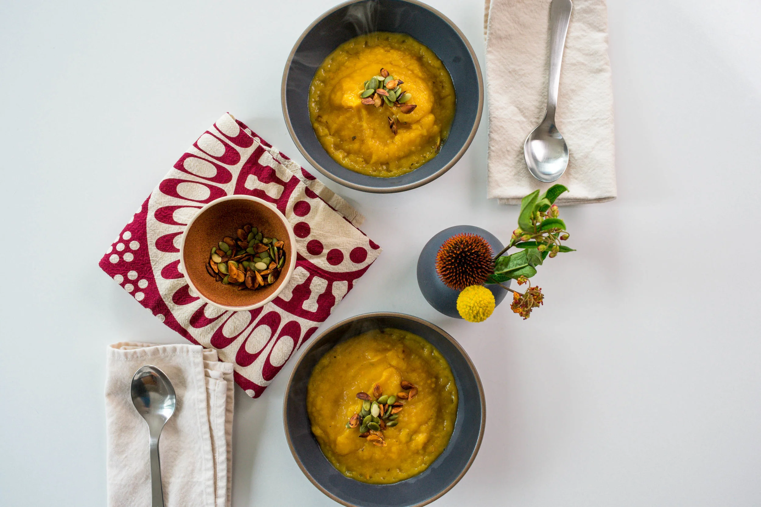 Simple Sheet Pan Butternut Squash Soup