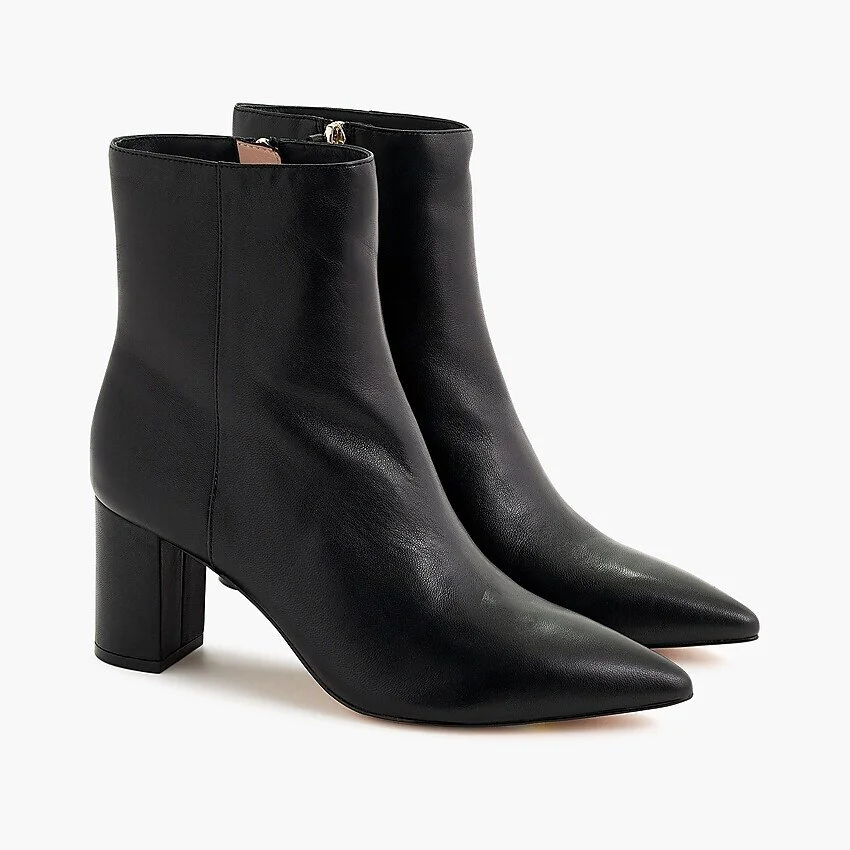 best leather booties 2018